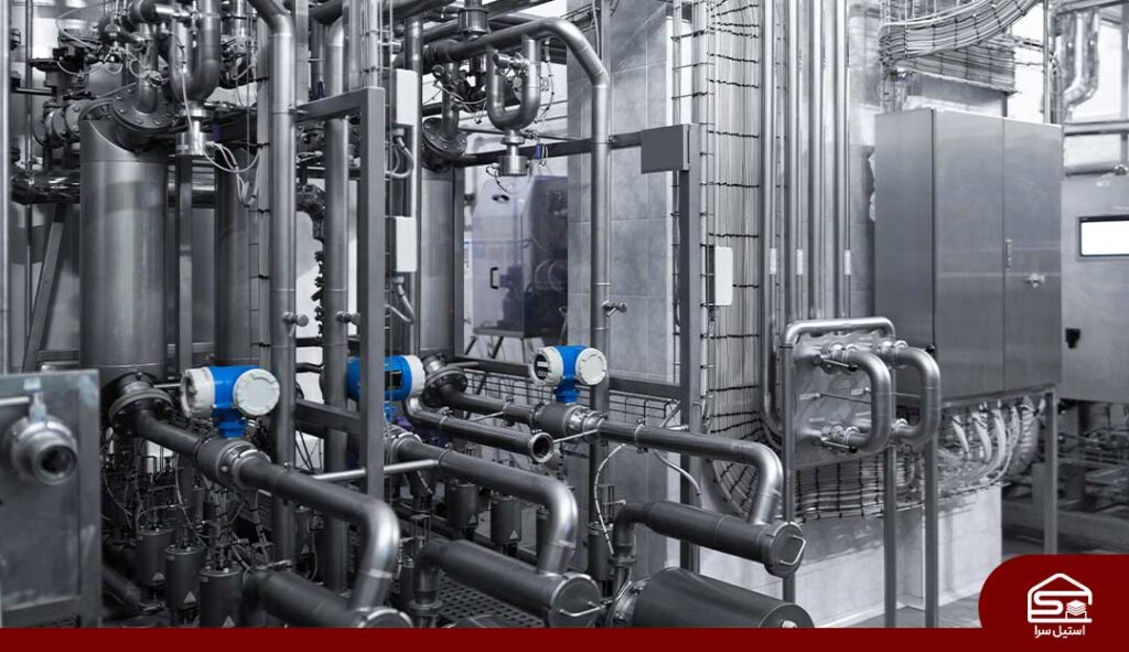 لوله استیل صنایع غذایی 