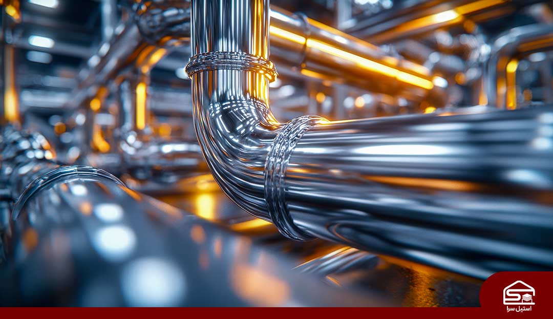 لوله دکوراتیو استیل